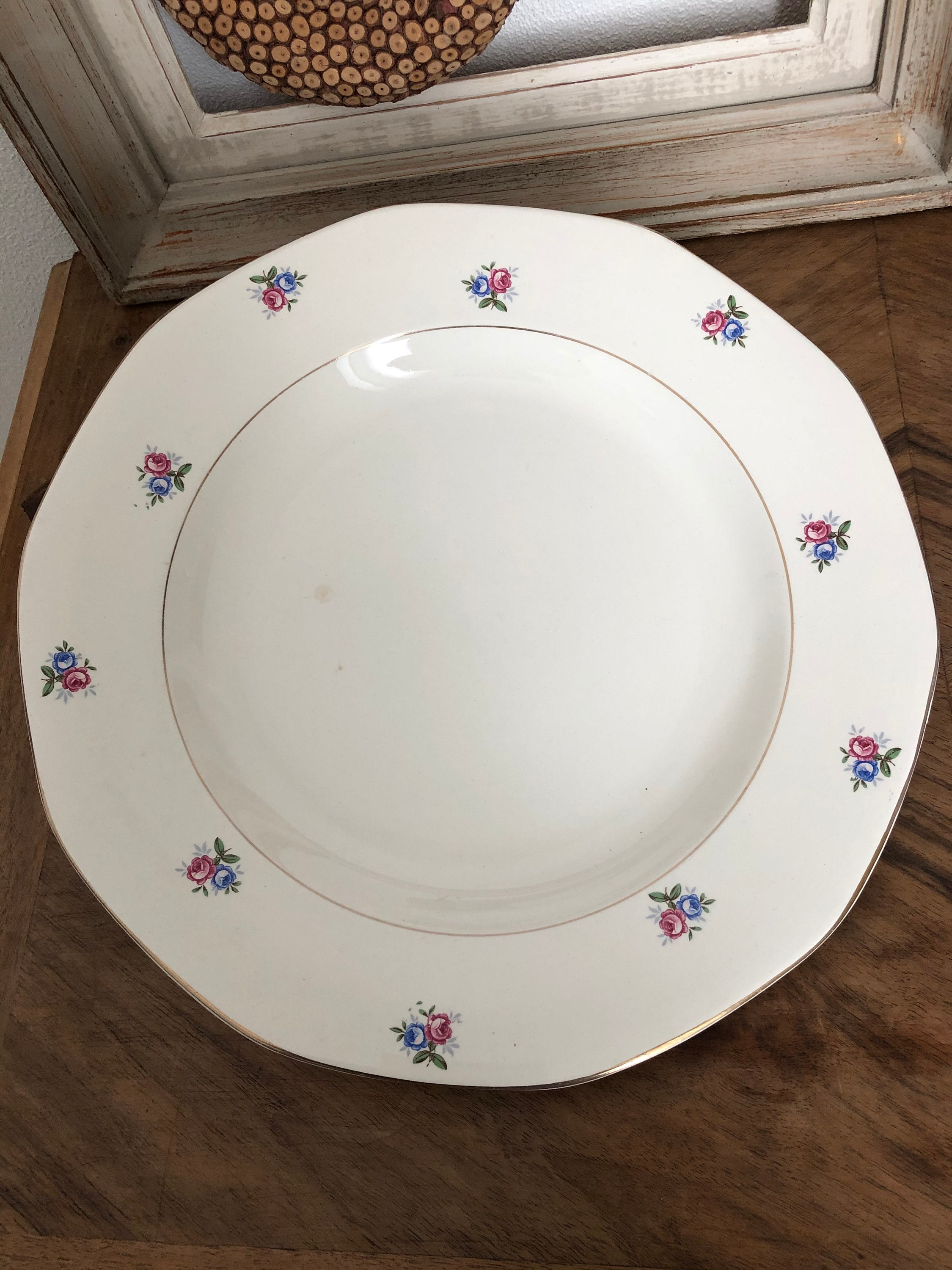 Plat Rond Digoin, Plat de Service