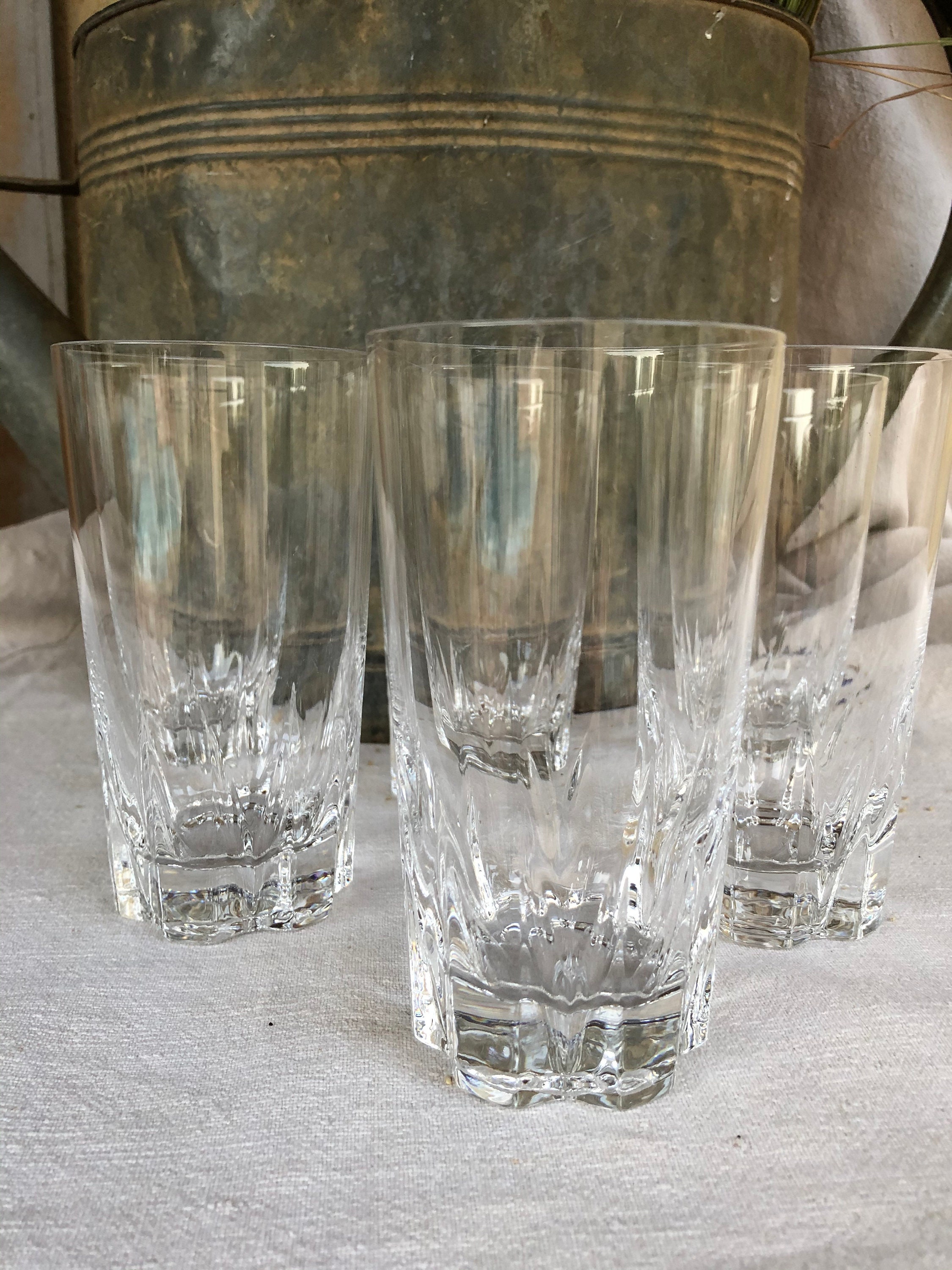 Lot de 6 Verres en Cristal, Cristal d'arques, Cheverny