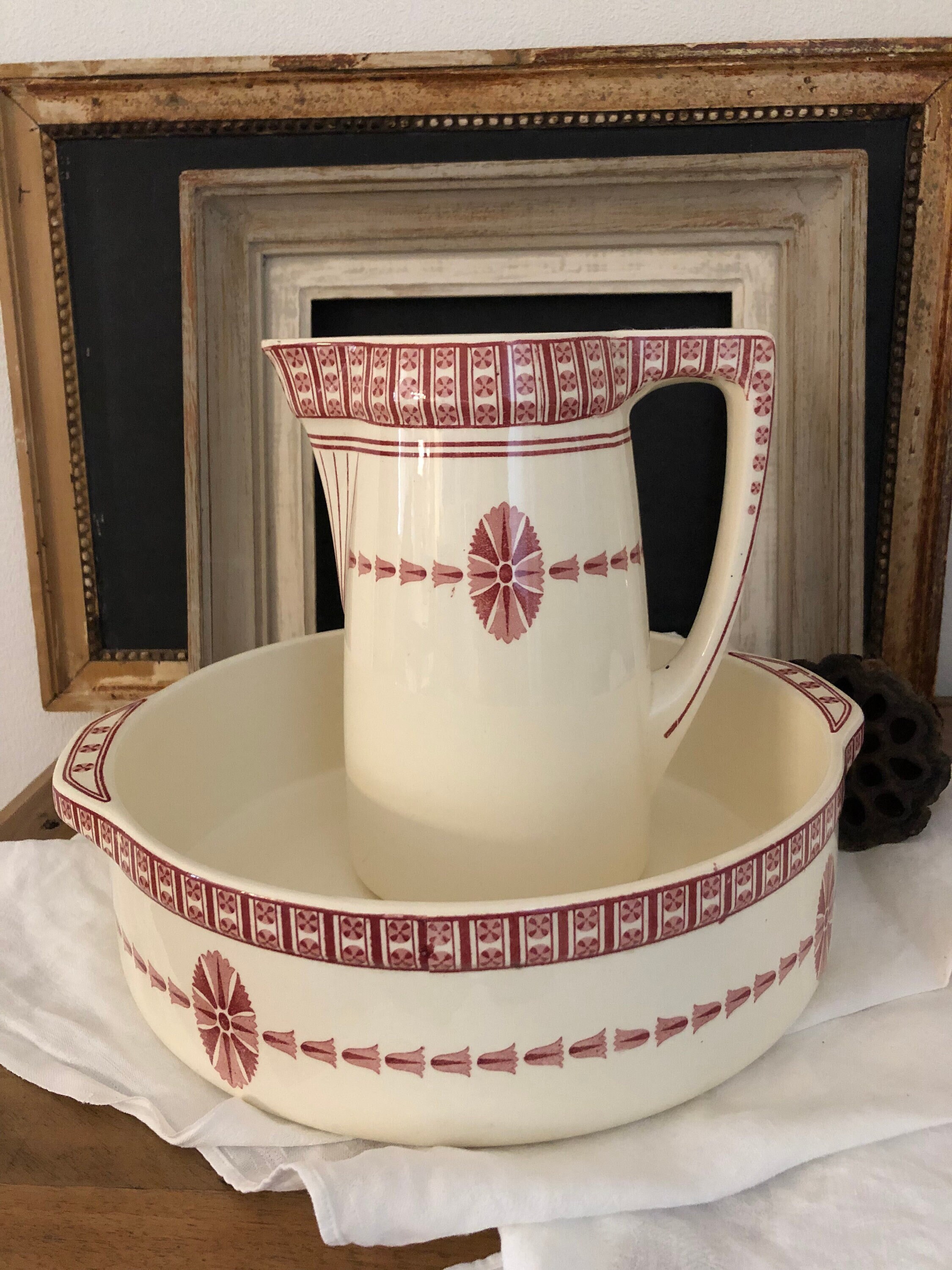 Ensemble de Toilette Villeroy et Boch, Broc Boch,