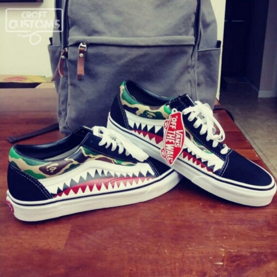 custom camo vans