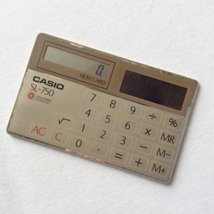CASIO DIGITRON Scientific Calculator College fx-100 made in Japan Tested,  Works
