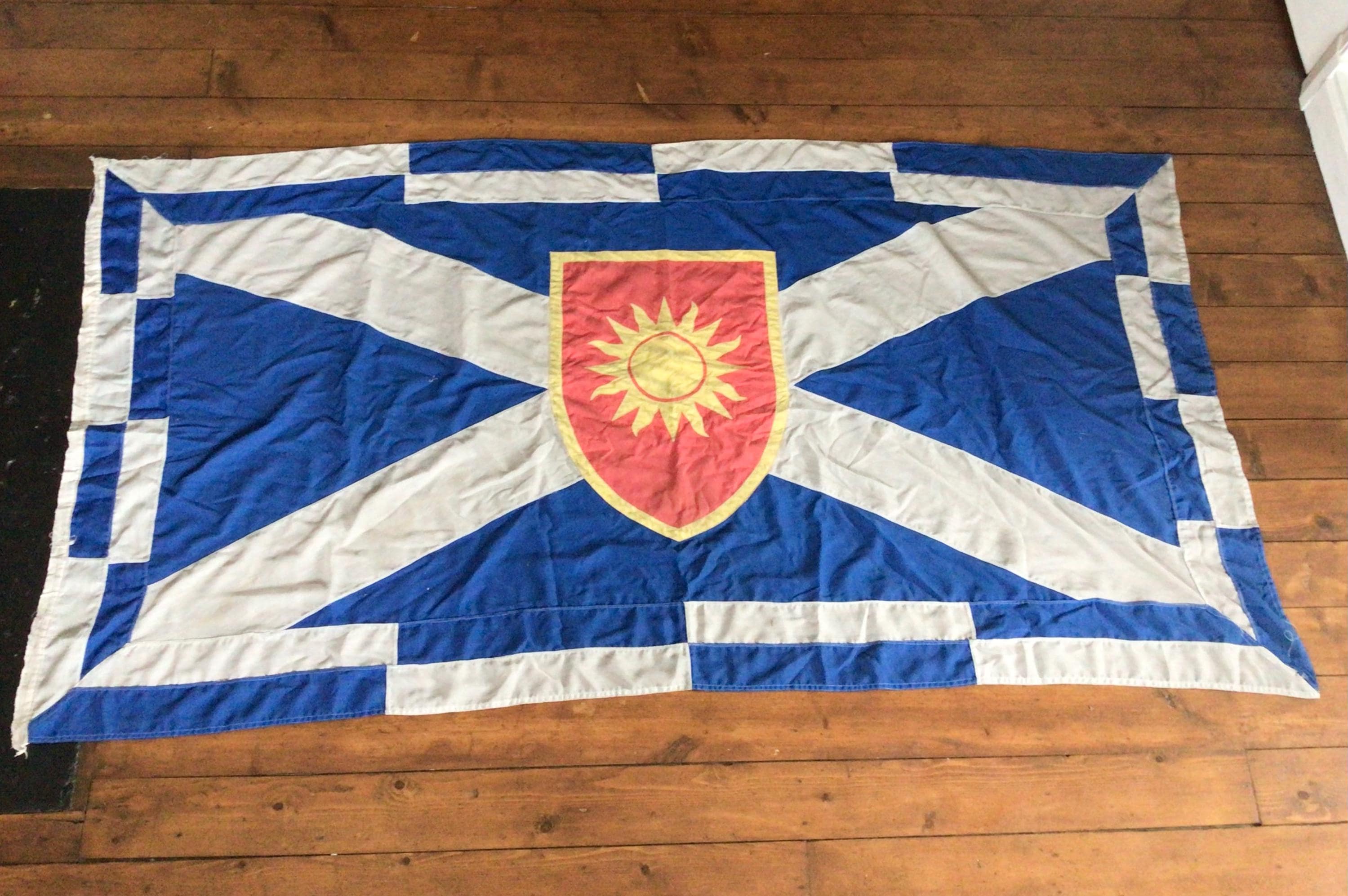 Antique Scottish Flag - Etsy