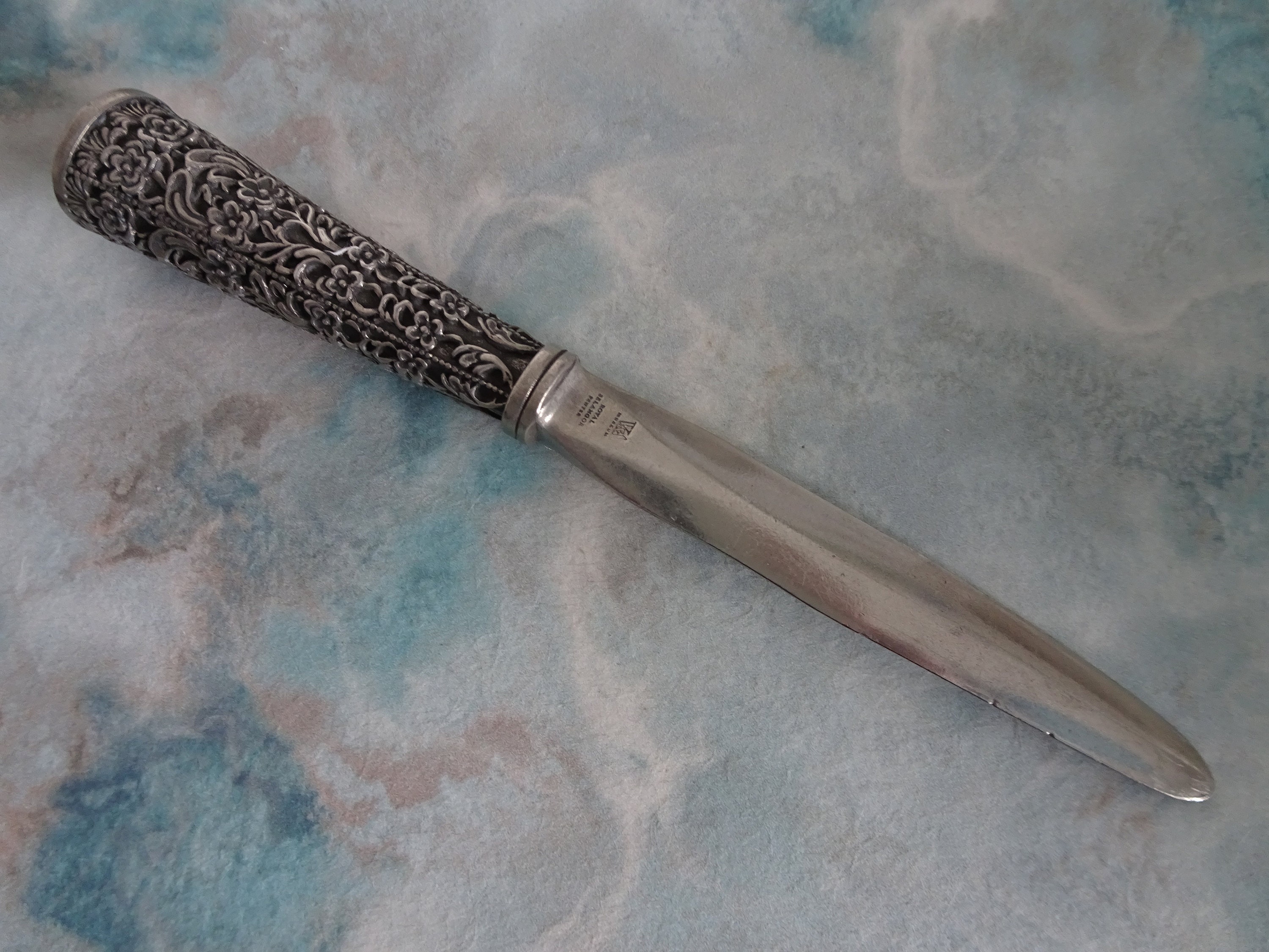 Royal Selangor Pewter Ornate Letter Opener Pewter Paper Knife Etsy