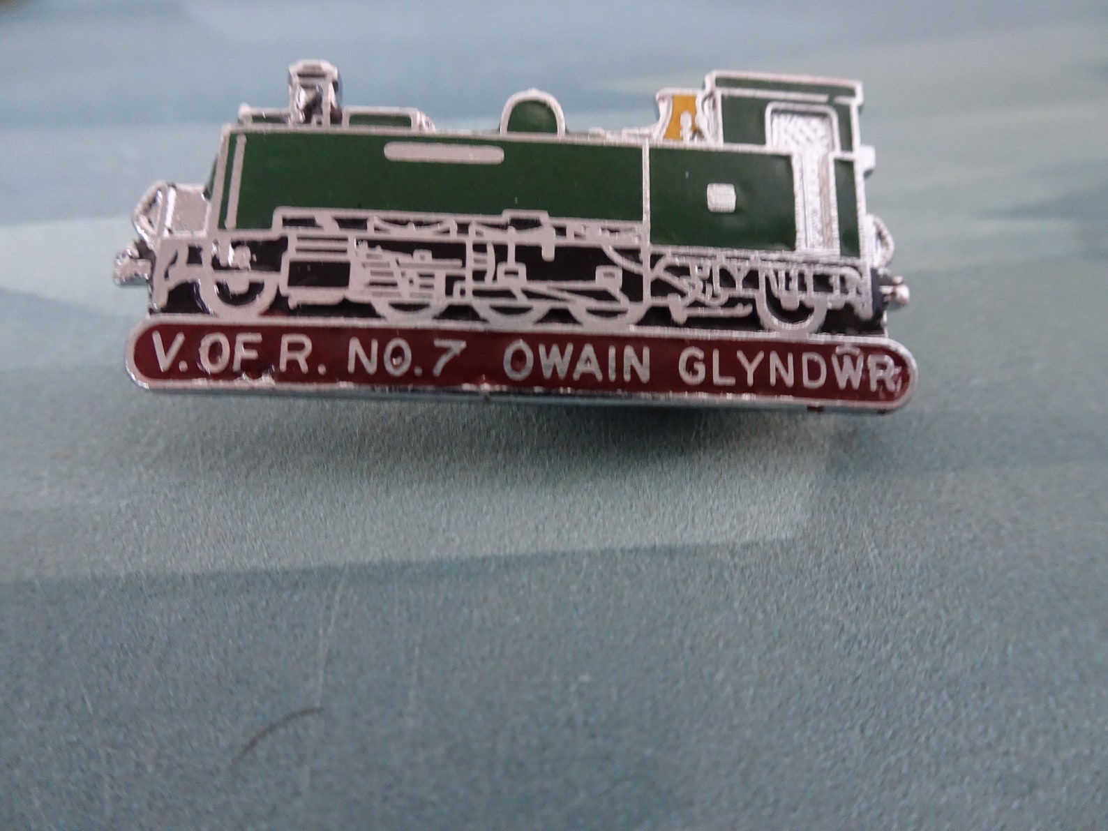 Vintage Train Railway Metal Enamel Pin Badge Owain Etsy