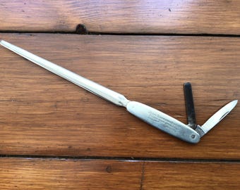 Vintage G. Ibberson Sheffield Edelstahl Brieföffner