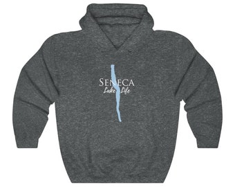 Seneca Lake Life Hoodie Sweatshirt - New York Lake