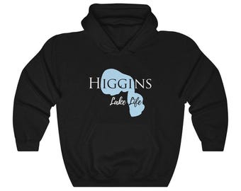 Higgins Lake Hoodie Sweatshirt - Michigan Lake