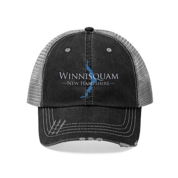 Winnisquam New Hampshire Trucker Hat New Hampshire Lake - Etsy