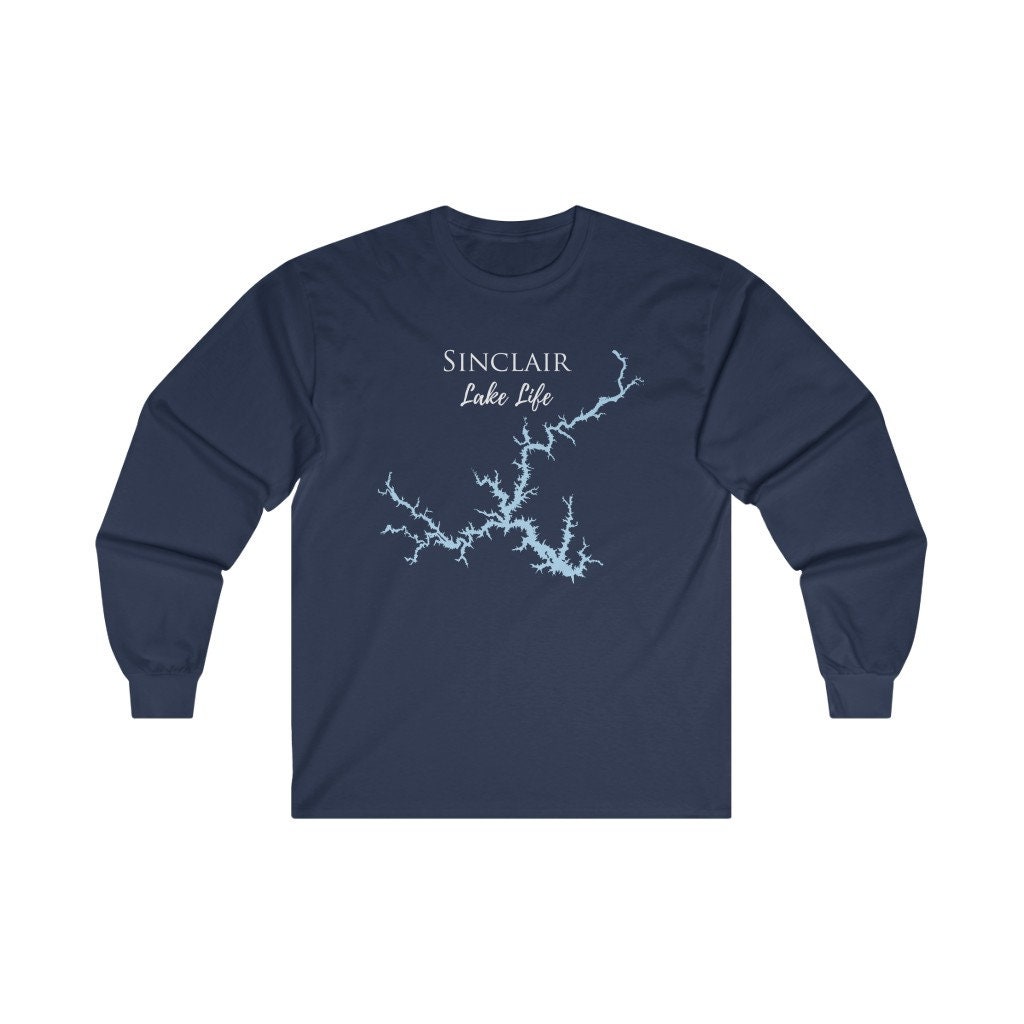 【MODERNIF】Lake MVS Cotton Long Sleeve T-Shirt Sinclair - Cotton Long Sleeve Shirt -ultra Cotton Long