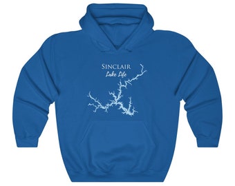 Lake Sinclair Life Hoodie Sweatshirt - Georgia Lake