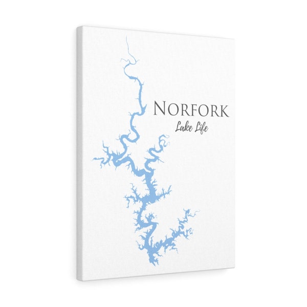 Norfork Lake Life  - Canvas Gallery Wrap - Canvas Print - Arkansas and Missouri Lake