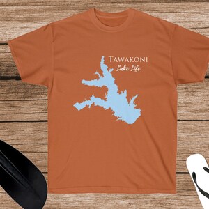 Tawakoni Lake Life Heavy Cotton Tee - Texas Lake