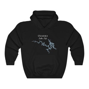 Lake of the Ozarks Hoodie Sweatshirt - Missouri Lake
