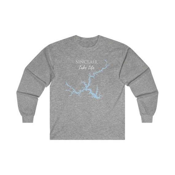 【MODERNIF】Lake MVS Cotton Long Sleeve T-Shirt Sinclair - Cotton Long Sleeve Shirt -ultra Cotton Long