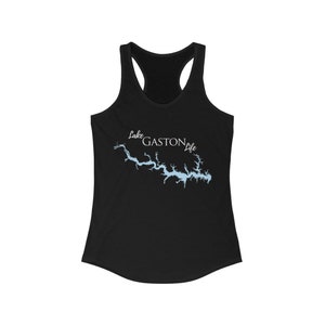 Lake Gaston Life Women&#39;s Ideal Racerback Tank -  North Carolina & Virginia Lake
