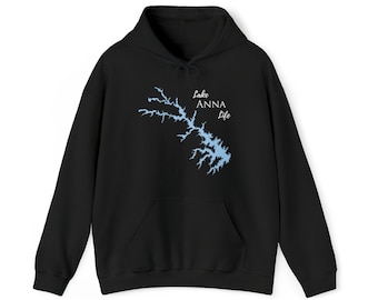 Lake Anna Life Hoodie Sweatshirt - Virginia Lake
