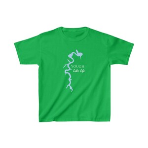 Yough Lake Life - Kids Heavy Cotton Youth Tee - Youghiogheny Lake - Maryland Lake
