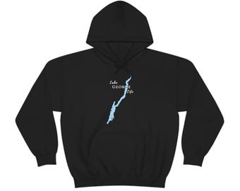 Sudadera con capucha Lake George Life - Lago de Nueva York