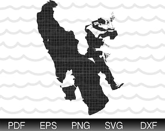 Great Salt Lake Map Shape Instant Download EPS SVG DXF  Great Salt lake City Digital Vector Shape