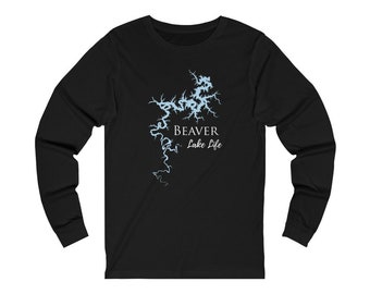Beaver Lake Life Unisex Cotton Jersey Long Sleeve Tee - Arkansas Lake