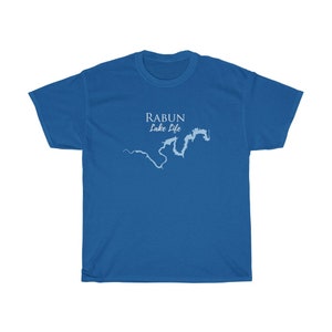 Rabun Lake Life Heavy Cotton Tee - Tennessee Lake