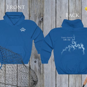 Table Rock Lake Life Hoodie - BACK PRINTED - Sweatshirt - Missouri & Arkansas Lake