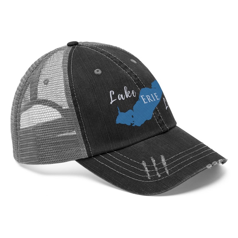 Erie Lake Life Trucker Hat Ohio and Michigan Lake - Etsy