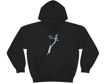 Lake George Life Hoodie Sweatshirt - New York Lake