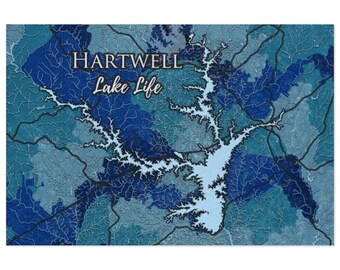 Hartwell Lake Life Jigsaw Puzzle (252, 500, 1000-Piece) - Georgia and South Carolina Lake