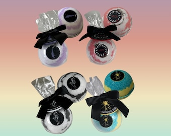 MCR Bath Bomb Collection * 4 Keychains Included * 4 Large Bath Bombs * My Chemical Romance