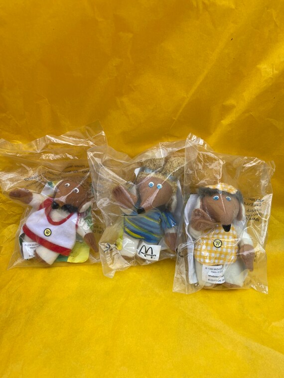 Vintage 90s Wombles Mcdonalds Womble Toy Animal Elisabeth Etsy