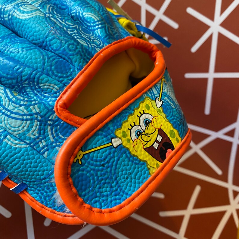 Rare 00s Spongebob Squarepants Baseball Glove and Ball Etsy