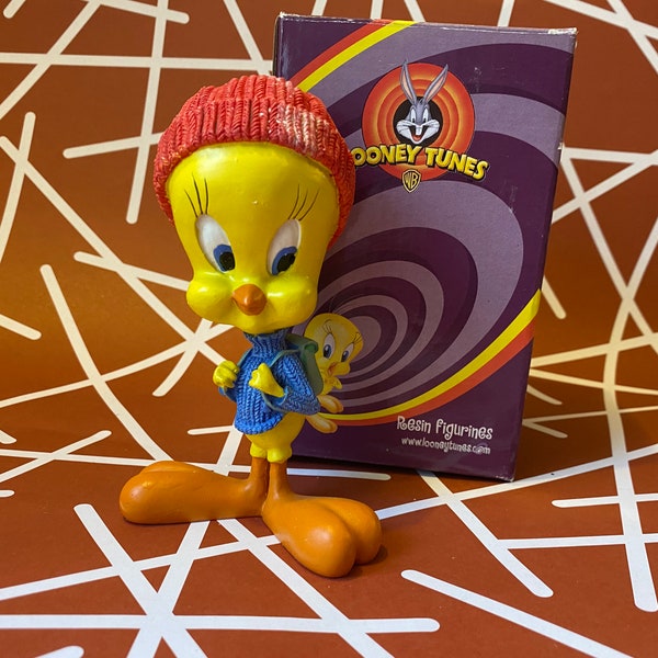 Retro Looney Tunes Tweety Pie Resin Display Figure Figurine // Warner Bros // Tweety Pie // Resin Figurine // Retro Looney Tunes Figure