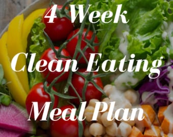 4-weeks plan voor schoon eten met boodschappenlijstje
