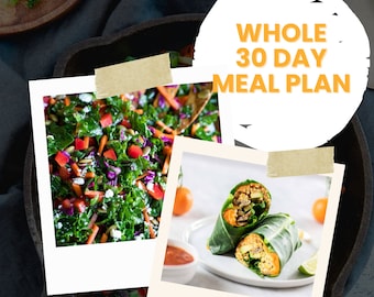 The Fit Penguin- Whole 30 Meal Plan