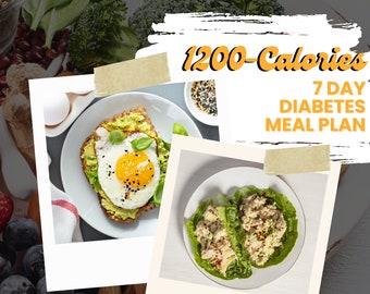 The Fit Penguin- 1200-Calories Winter 7 day Diabetes Meal Plan Recipes