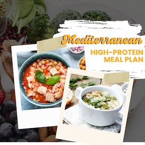 The Fit Penguin- Mediterranean High Protein Meal Plan Recipes
