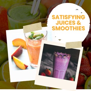The Fit Penguin 10+8 Satisfying Juice & Smoothie Recipe