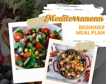 The Fit Penguin- Mediterranean Beginner Meal Plan Recipes