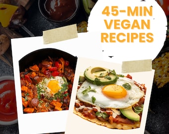 The Fit Penguin - 45-Minutes Vegan Recipes