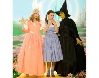 Simplicity 7808 SEWING PATTERN 90s Wizard Of Oz Costumes: Dorothy Elphaba Wicked Witch Good Glinda fairy godmother size 12 14 16 18 20 22