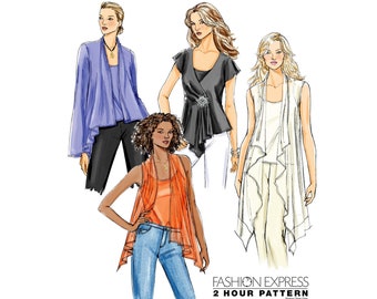 size 22 vest tops