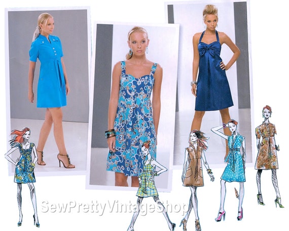 Simplicity 2694 Trendy Dresses: stylish empire waist - Etsy.de