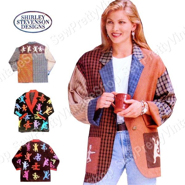 Applique Jacket Etsy