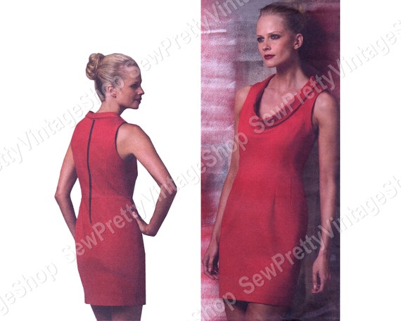 Modern american designer sheath dress 2025