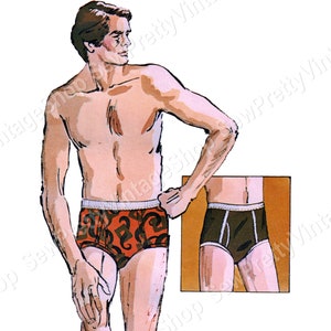 1940s Jockey Boxer Briefs Midway Men's Underwear Vintage A…