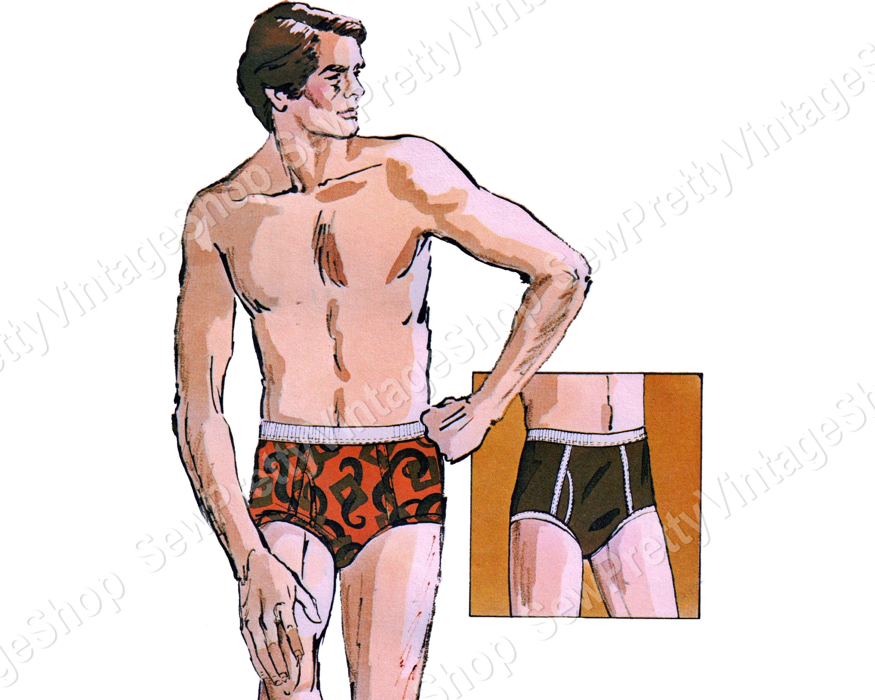 Vintage Jockey Classic Briefs Y Fly Cotton Underwear Tighty Whities Mens  Size 38 Lot of 5 