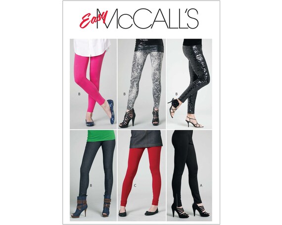 Leggings with zipped hem - Women