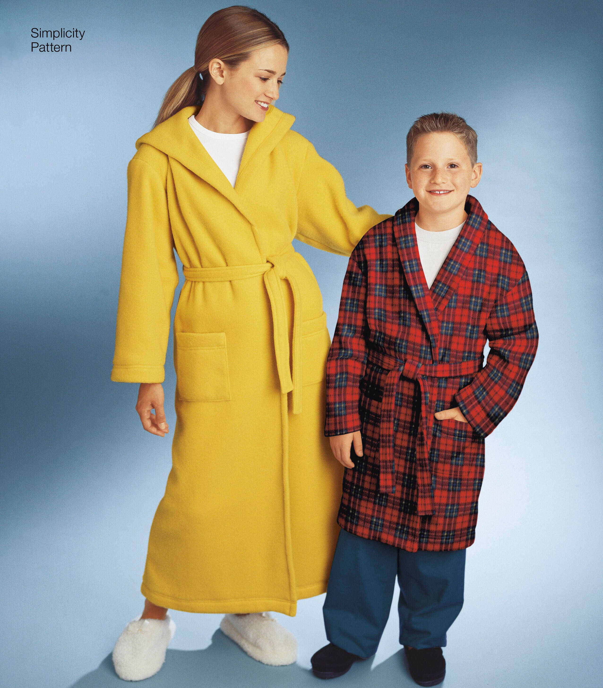 Simplicity 9941 Kids Robes Boys and Girls Hoodie Knee or Etsy