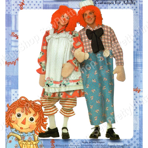 Raggedy Ann Costume Adult - Etsy